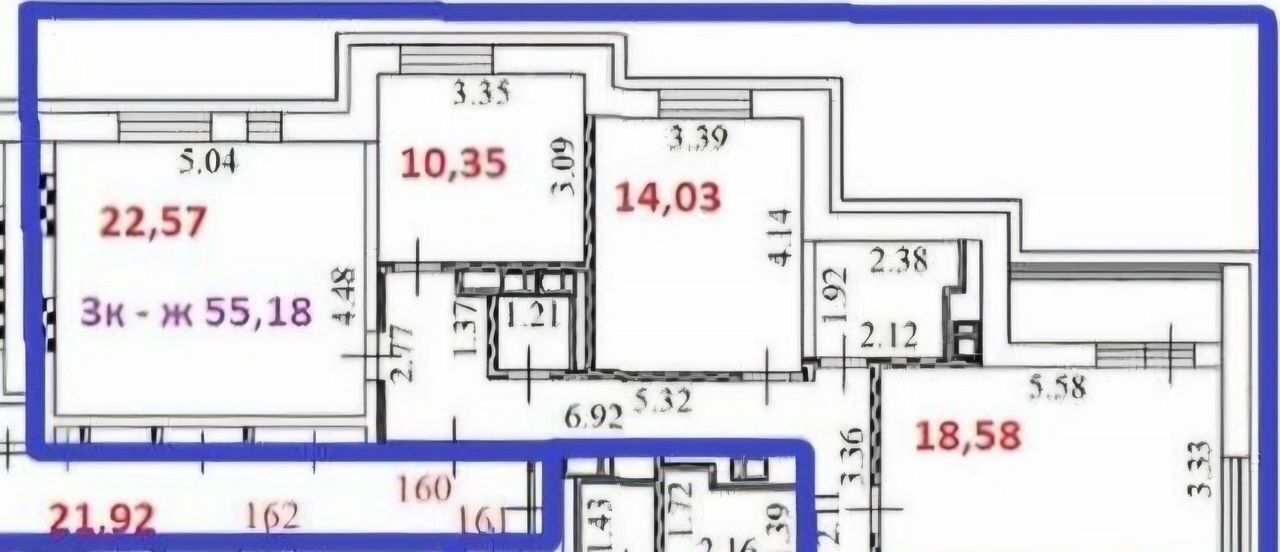 квартира г Москва метро Соколиная Гора ул Соколиной Горы 5-я 21а фото 3