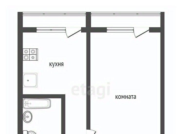 квартира р-н Киришский г Кириши ул Мира 1 фото 2