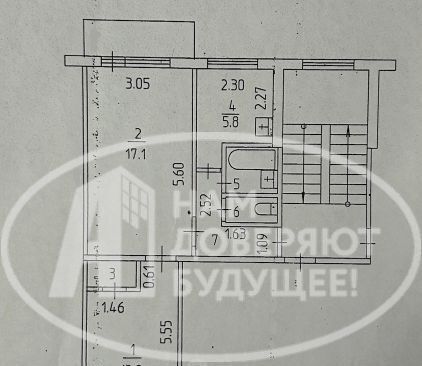 квартира г Пермь р-н Свердловский ул Солдатова 6 фото 33