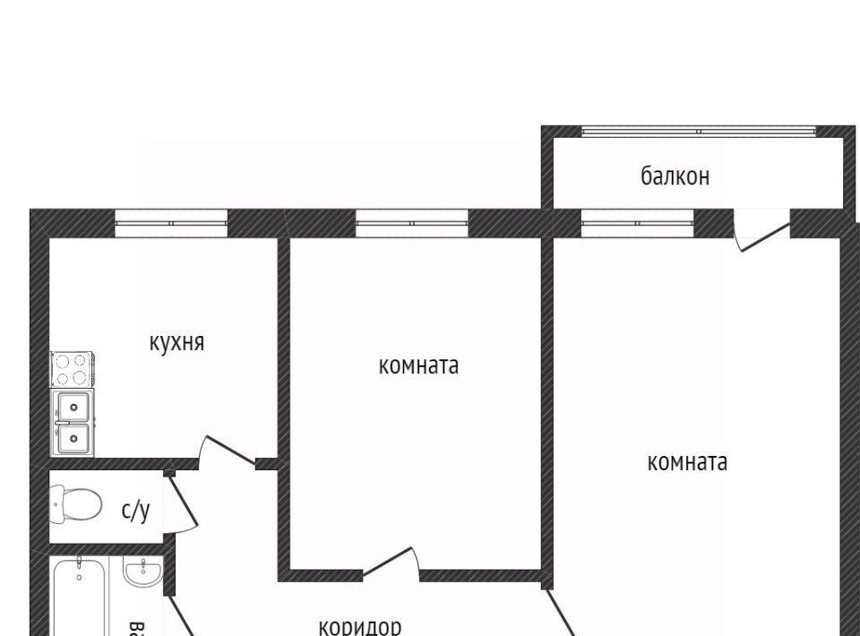 квартира г Нижний Тагил р-н Тагилстроевский ул Дружинина 59/1 фото 33