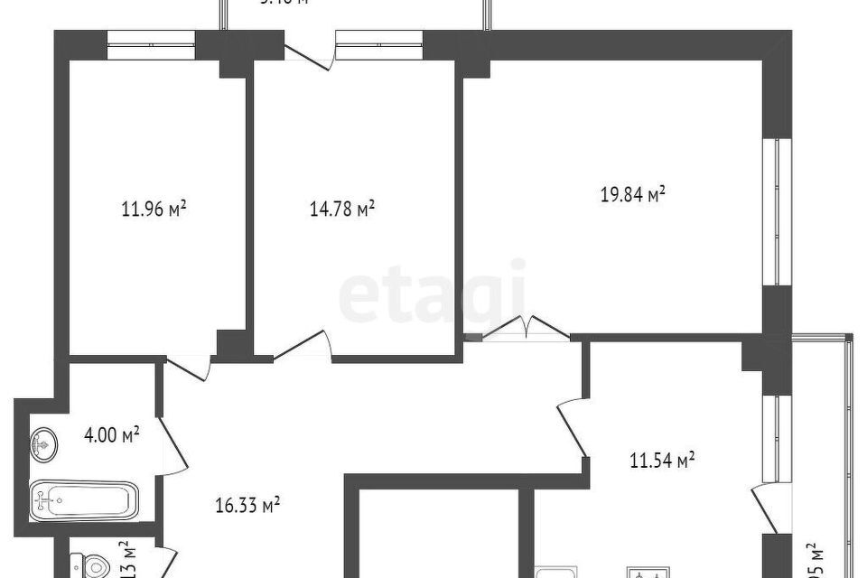 квартира г Красноярск ул Калинина 47м Красноярск городской округ фото 1