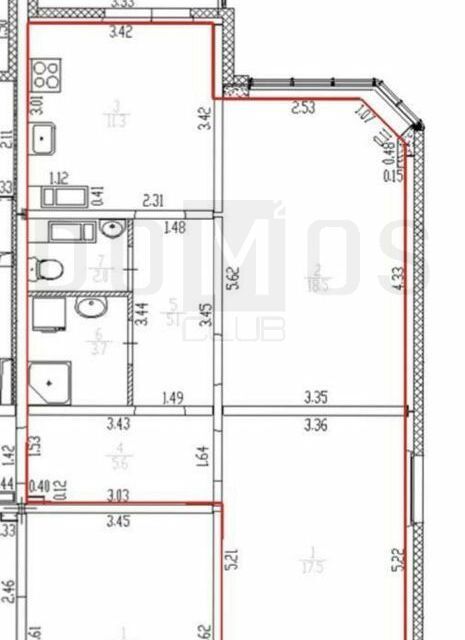 квартира г Екатеринбург ул Рассветная 6/2 Екатеринбург городской округ фото 2