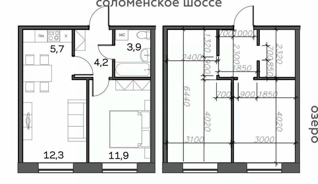 квартира р-н мкр Талоярви Вороний Наволок тер., Район Северная промзона фото