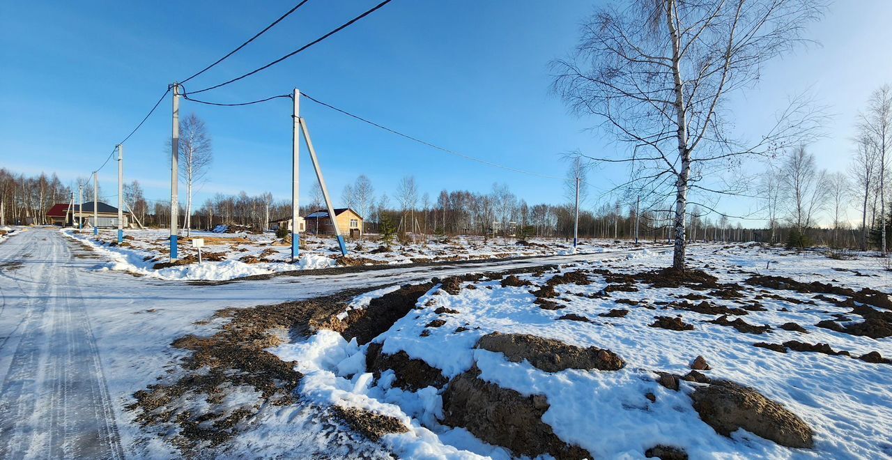 земля городской округ Клин 57 км, коттеджный пос. Малахитовые дачи, Клин, Ленинградское шоссе фото 1