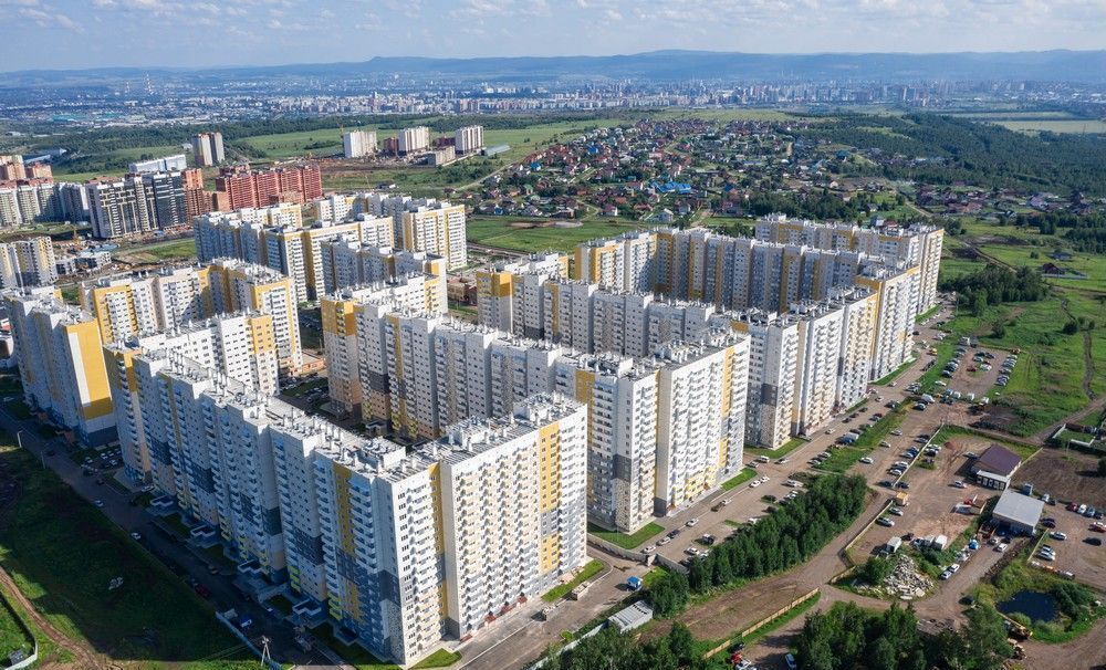 квартира г Красноярск р-н Советский ул. Ольховая/Светлова, жилмас «Нанжуль-Солнечный», д. 9 фото 1