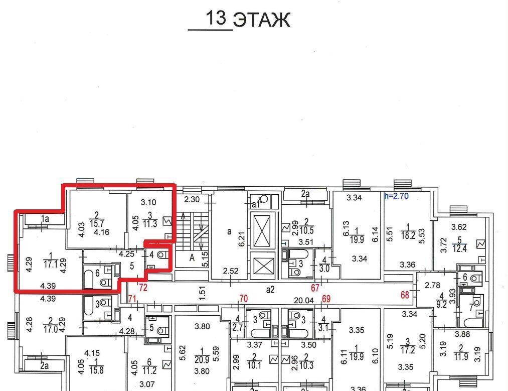 квартира г Москва метро Люблино ул Люблинская 111бк/2 фото 14