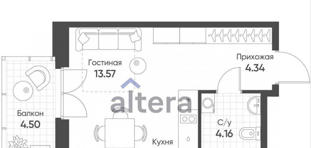 квартира г Казань Козья слобода ул Симонова 16 фото 1