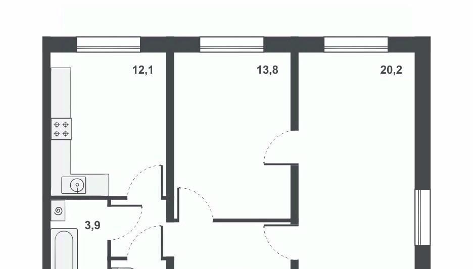 квартира г Киров п Чистые Пруды р-н Ленинский жилрайон фото 3