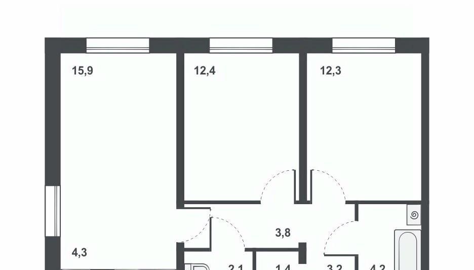 квартира г Киров п Чистые Пруды р-н Ленинский жилрайон фото 3