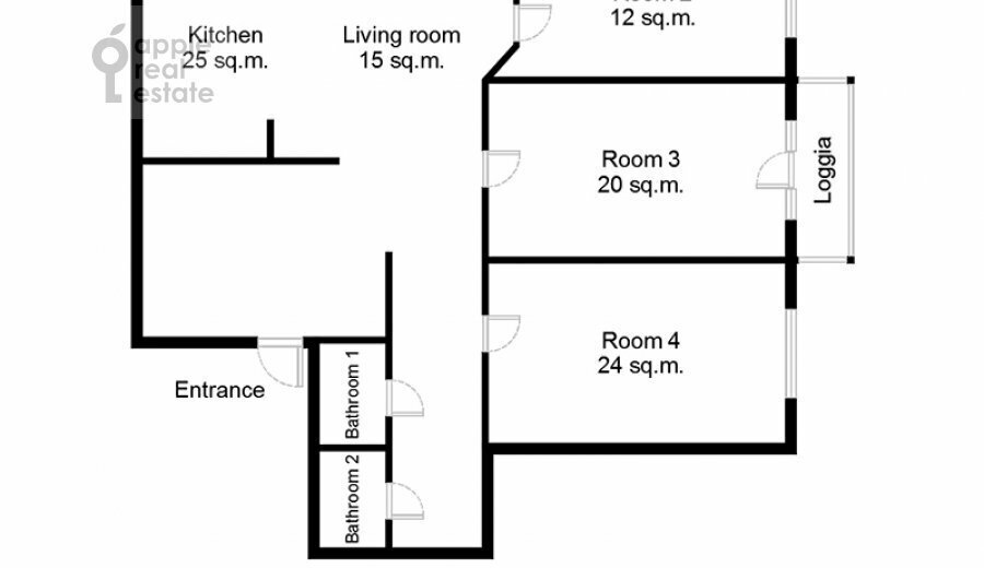 квартира г Москва метро Шаболовская ул Шаболовка 23к/3 фото 23