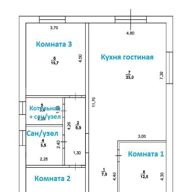 дом р-н Оренбургский с Благословенка ул Тенистая фото 9