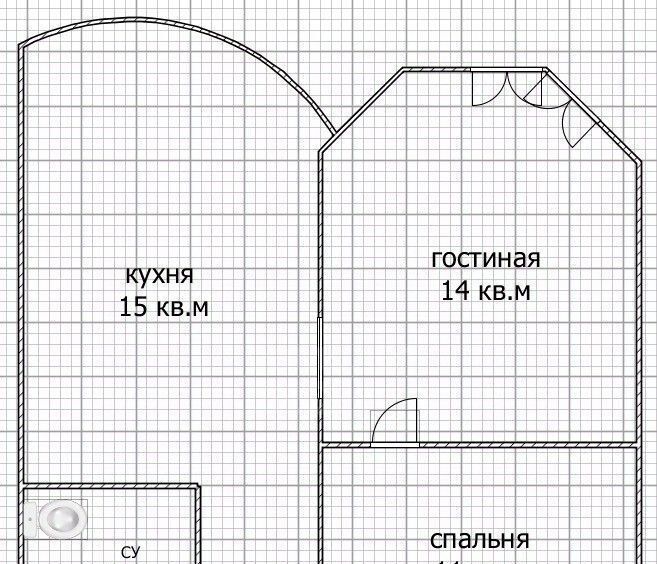 квартира г Оренбург р-н Ленинский ул Чкалова 51/1 фото 2