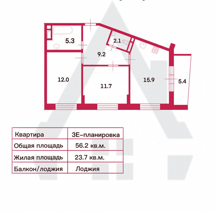 квартира г Санкт-Петербург метро Комендантский Проспект пр-кт Авиаконструкторов 54 фото 3