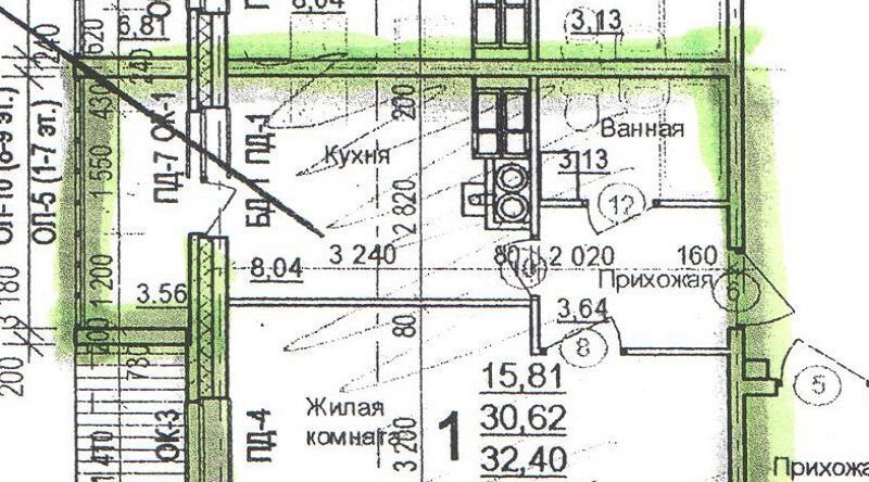 квартира р-н Белгородский пгт Разумное ул Культуры 7 городское поселение Разумное фото 13