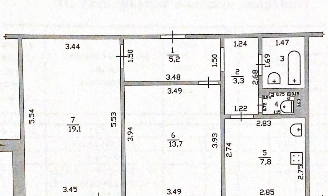 квартира г Тамбов р-н Октябрьский ул Чичерина 34 фото 9