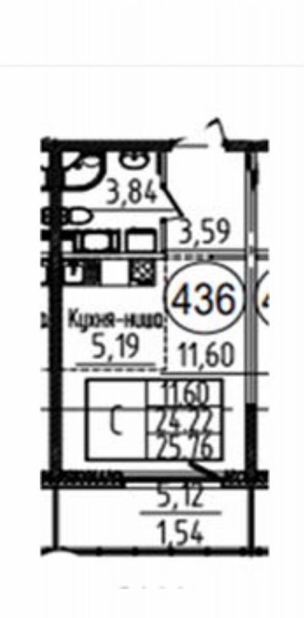 квартира г Санкт-Петербург п Шушары ЖК Симпл метро Купчино р-н Пушкинский фото 1