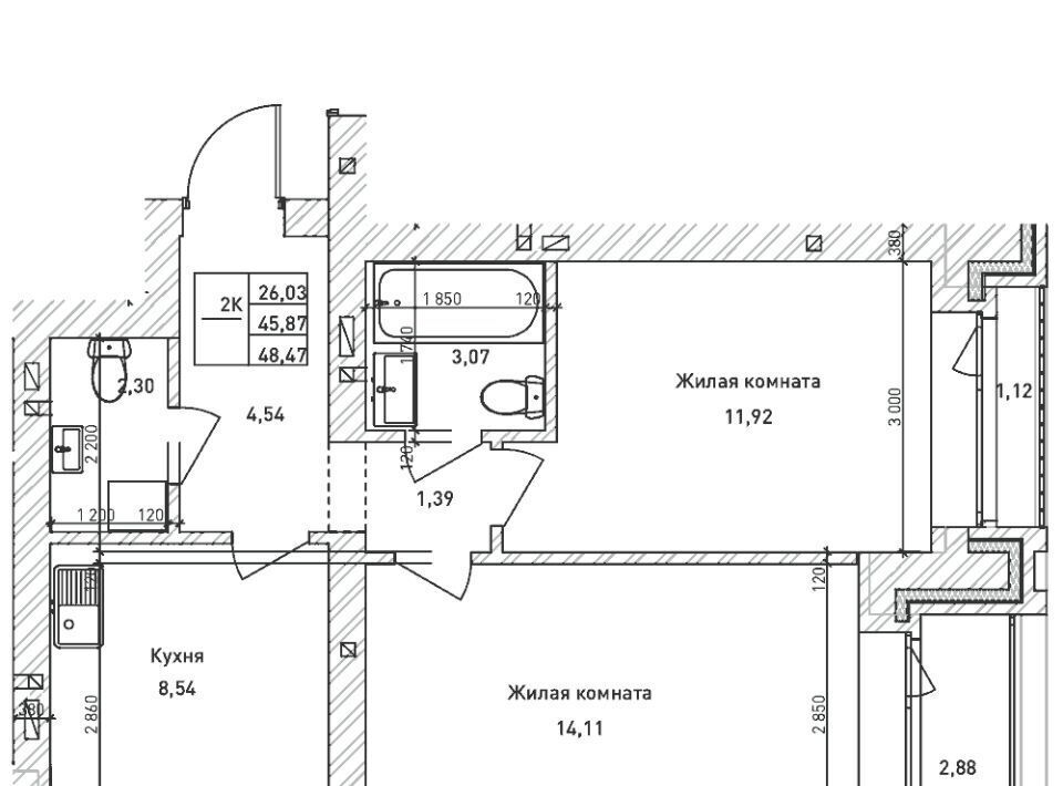 квартира г Новосибирск метро Площадь Гарина-Михайловского р-н Железнодорожный ул Федора Ивачева фото 1