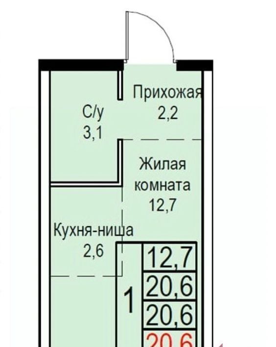 квартира г Москва метро Волгоградский проспект ул Новоостаповская 20 муниципальный округ Южнопортовый фото 2