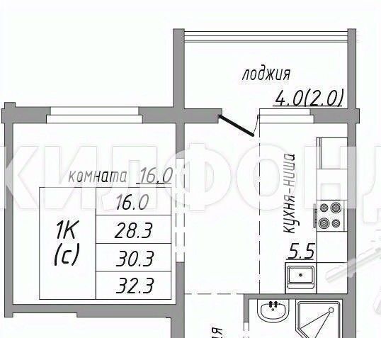 квартира г Барнаул рп Южный ул Чайковского 35к/1 р-н Центральный фото 1