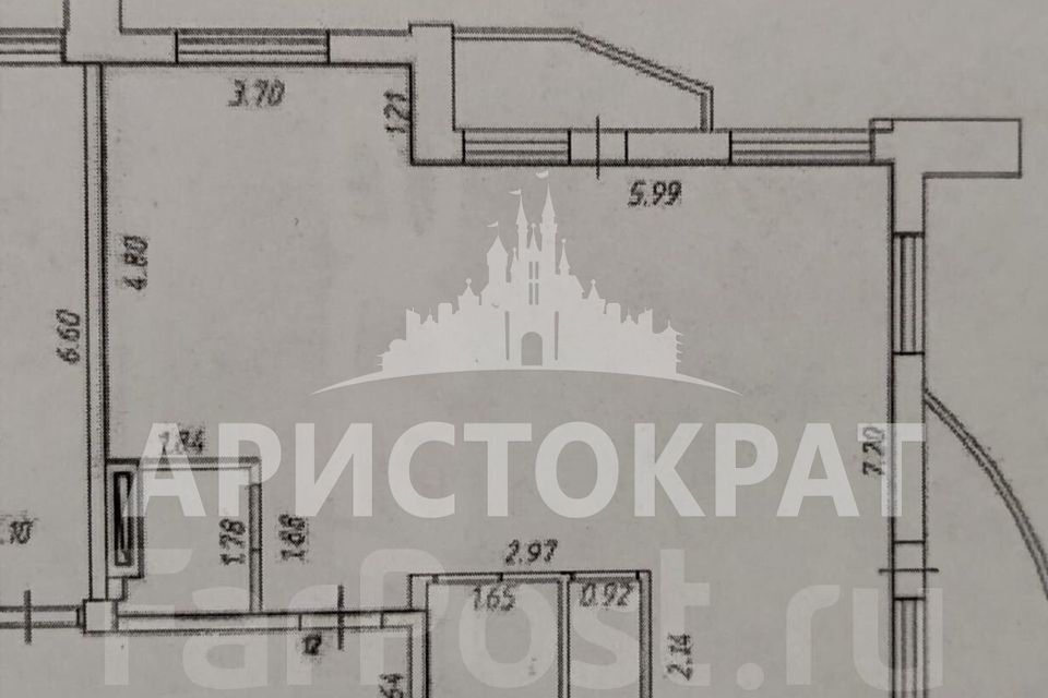 квартира г Владивосток р-н Ленинский ул Грибоедова 46а ЖК «Олимп» Владивостокский городской округ фото 4