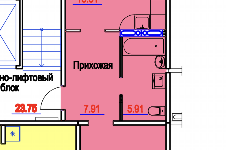 квартира г Тольятти р-н Автозаводский ул Революционная 53 ЖК «Вега» Тольятти городской округ фото 3