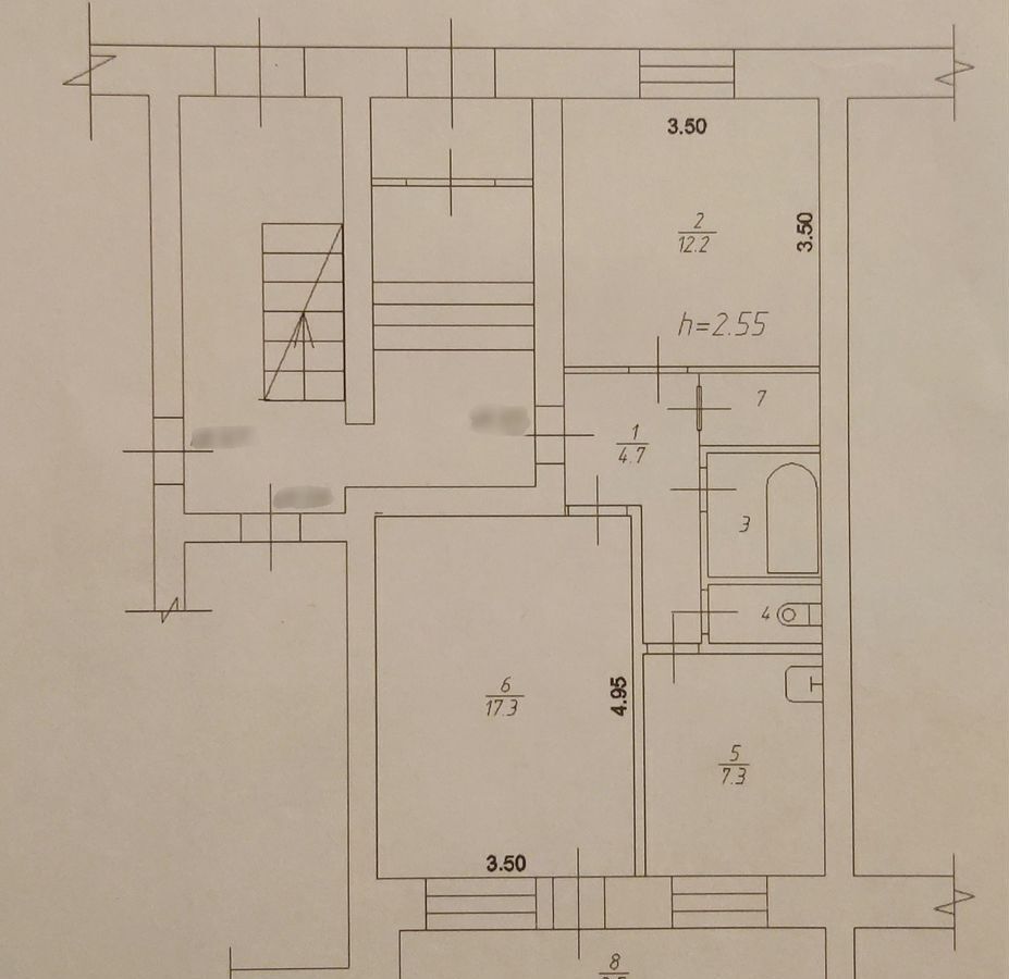 квартира г Назарово ул Арбузова 127а фото 10