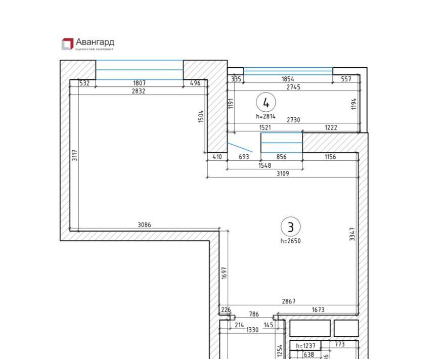 квартира р-н Всеволожский г Мурино ул Екатерининская 18/3 Девяткино фото 4