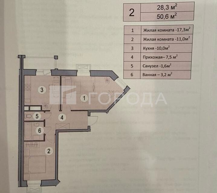 квартира городской округ Одинцовский с Лайково микрорайон Город-событие, 22 фото 3