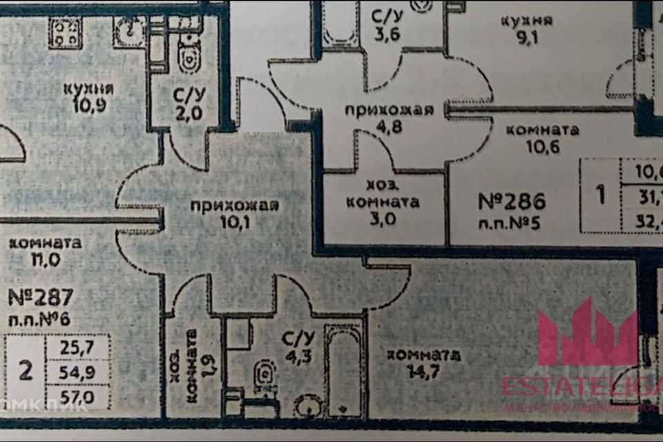 квартира г Москва пр-кт Куприна 38/2 Новомосковский административный округ фото 9