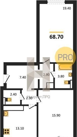 квартира г Воронеж р-н Центральный ул Шишкова 11 д. 140Б фото 9