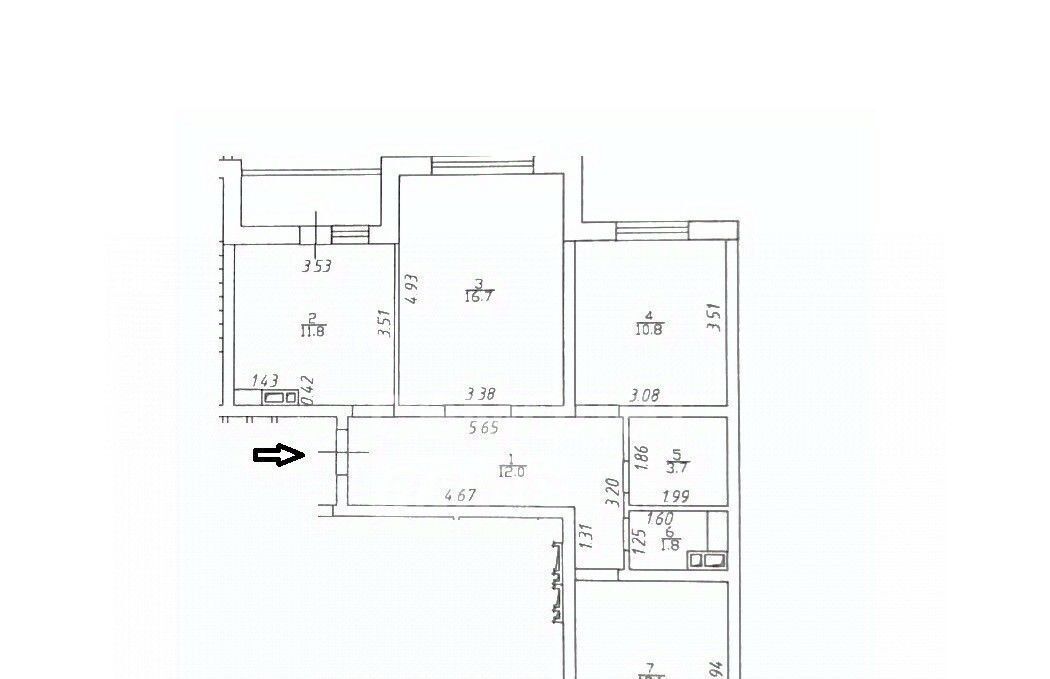 квартира г Краснодар р-н Прикубанский ул Героев-Разведчиков 12 фото 15