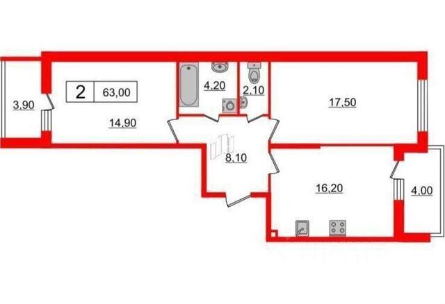 Выборгская сторона дом 3 ЖК «Притяжение» с 1, Ленинградская область фото