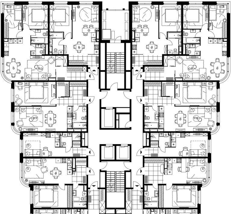 квартира г Москва метро Тушинская ш Волоколамское 81/2с 3 фото 17