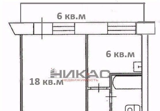 квартира г Ярославль р-н Дзержинский пр-кт Дзержинского 40 фото 18