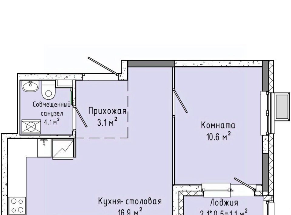 квартира г Ижевск р-н Индустриальный Карлутский ЖК «Скандинавия» 12 жилрайон, 3-й мкр фото 1