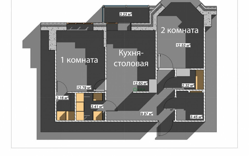 квартира г Санкт-Петербург п Парголово ул Заречная 25 метро Парнас фото 2