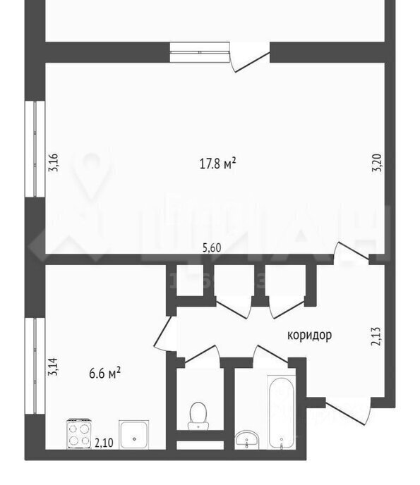 квартира г Москва метро Покровское проезд Булатниковский 3с/2 10к фото 8