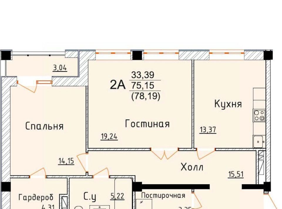 квартира г Дербент ул Графа Воронцова 78ск А-6 фото 1