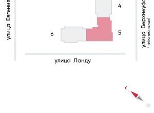 квартира г Екатеринбург Академический ул Евгения Савкова 23/2 Площадь 1905 Года фото 2