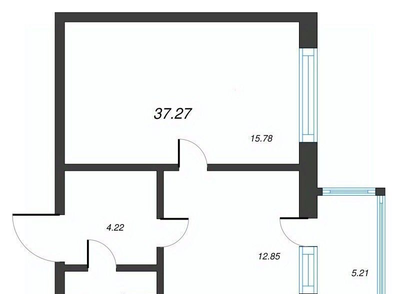 квартира г Санкт-Петербург метро Лесная ул Белоостровская 10к/2 фото 2