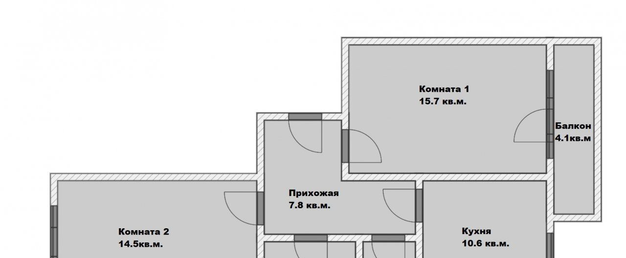 квартира г Санкт-Петербург п Шушары тер Ленсоветовский 23 метро Купчино Ленсоветовский фото 2