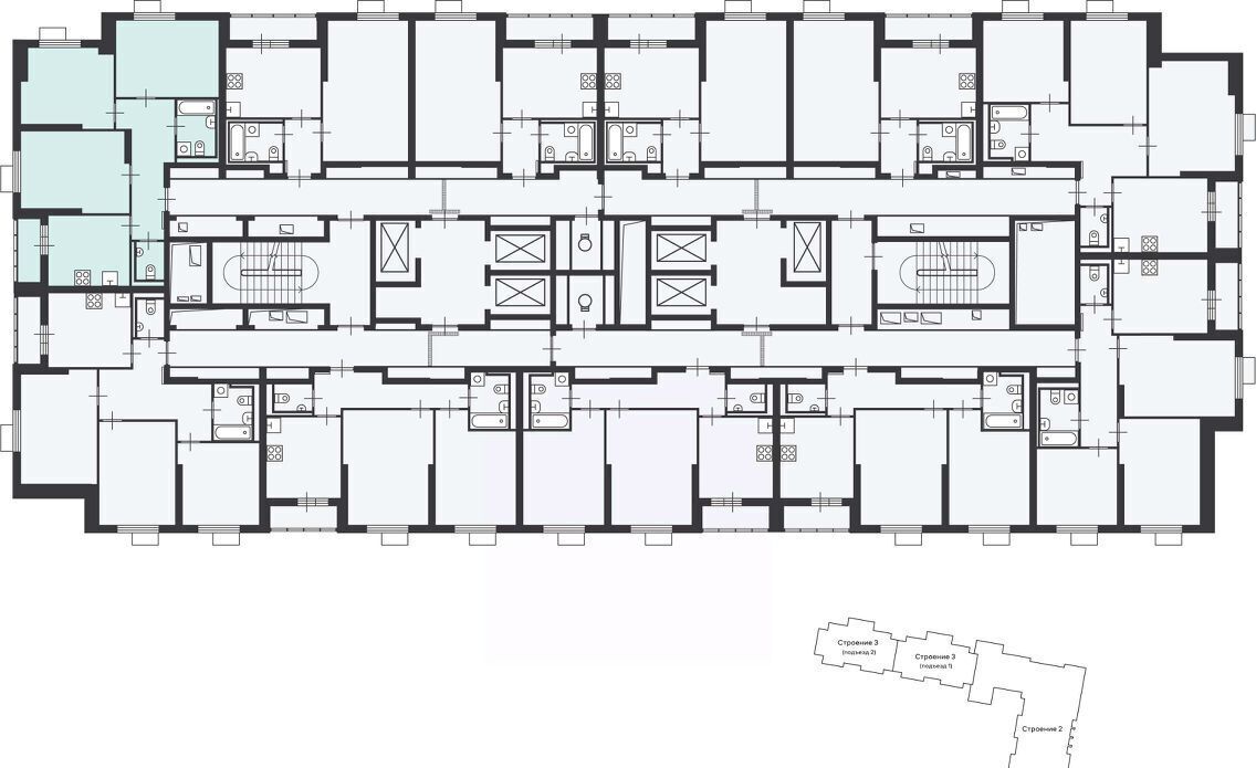 квартира г Москва метро Хлебниково ш Дмитровское 87 Московская область, Мытищи городской округ фото 7