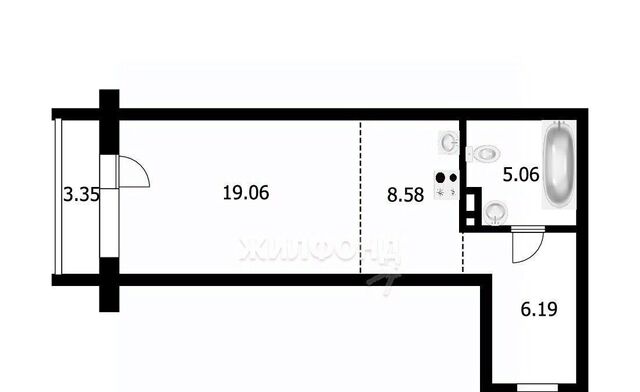 квартира р-н Заельцовский Заельцовская ул Дуси Ковальчук 238 фото