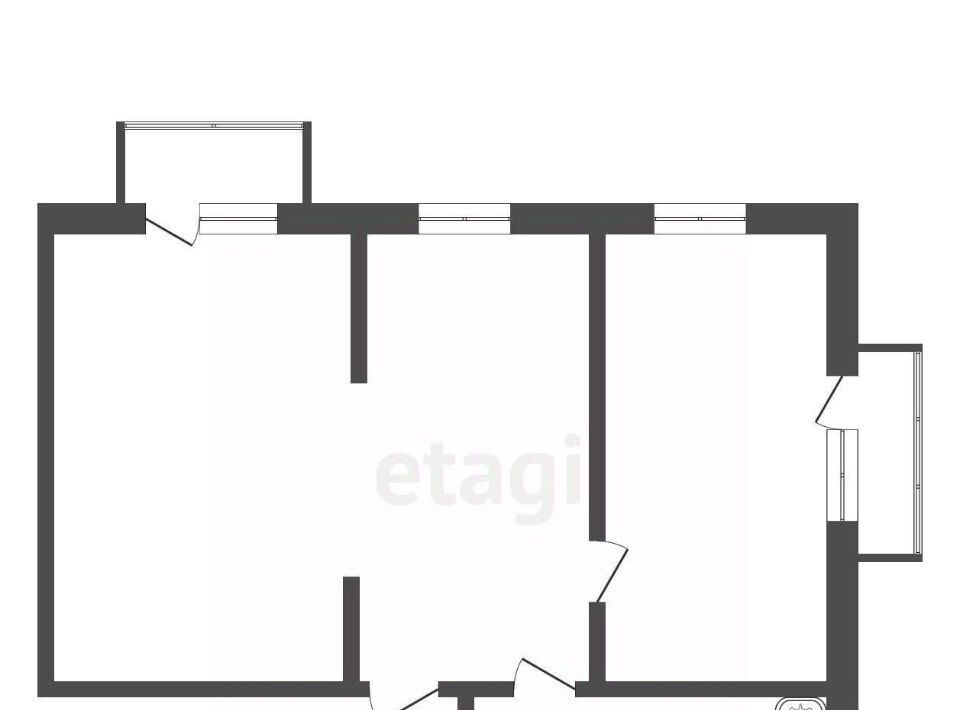 квартира г Омск р-н Кировский пр-кт Комарова 11/3 Кировский АО фото 2