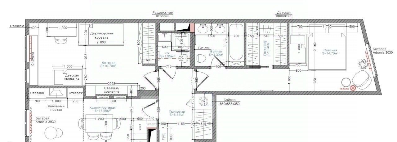 квартира г Москва аллея Берёзовая 17к/1 Green park Ботанический сад фото 2