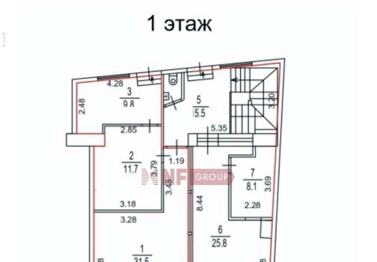 торговое помещение г Москва метро Серпуховская ул Большая Серпуховская 8/7с 2 муниципальный округ Замоскворечье фото 2