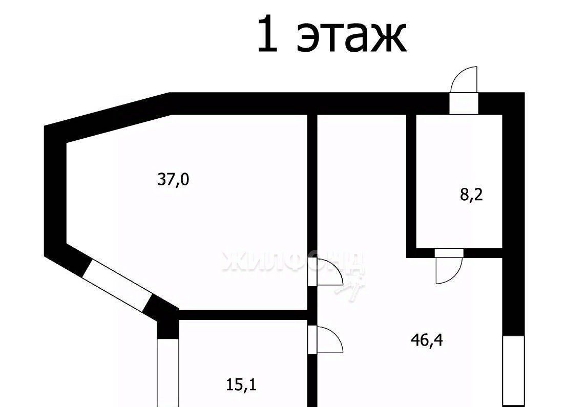 дом г Новосибирск Затон ул 1-я Портовая Площадь Маркса фото 12