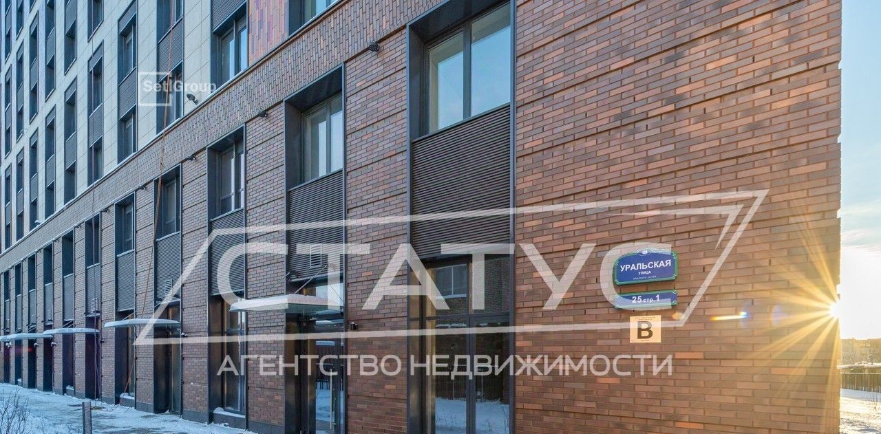 квартира г Санкт-Петербург метро Приморская ул Уральская 25 округ Остров Декабристов фото 23