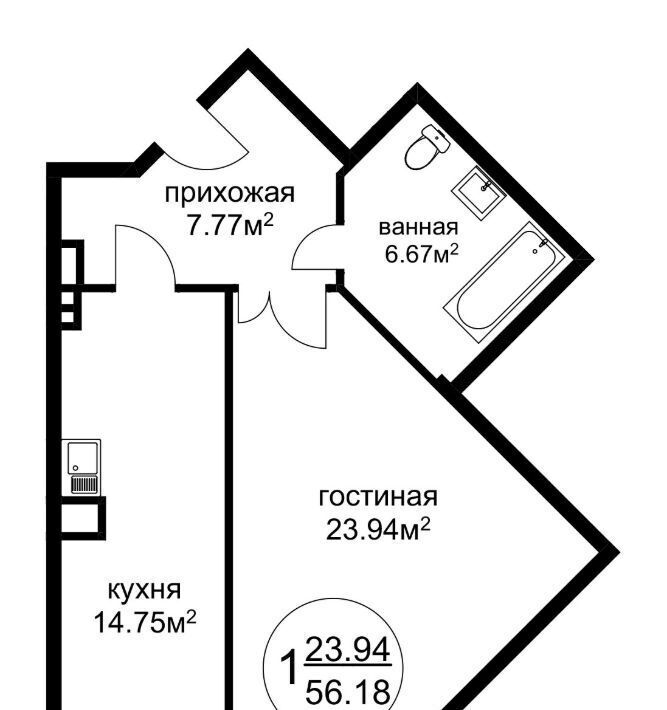 квартира г Балашиха ул Черняховского фото 11