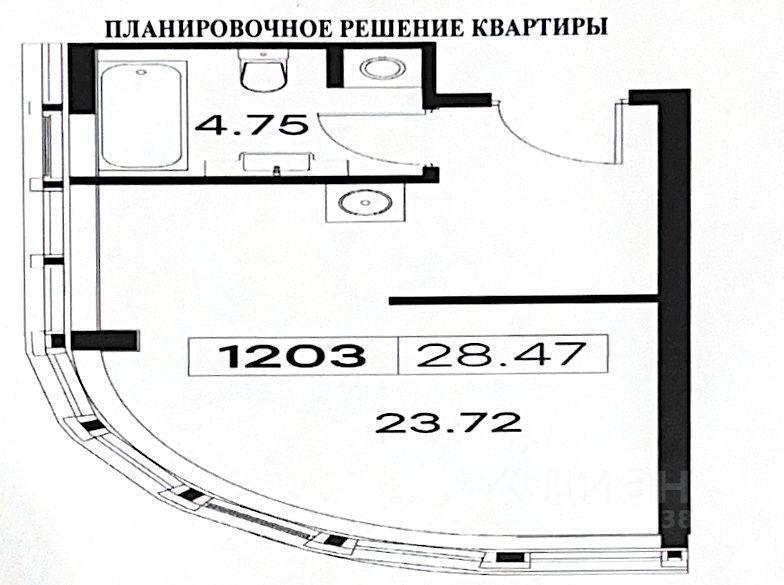 квартира г Санкт-Петербург р-н Красногвардейский пр-кт Заневский 65 округ Малая Охта, Ленинградская область фото 1